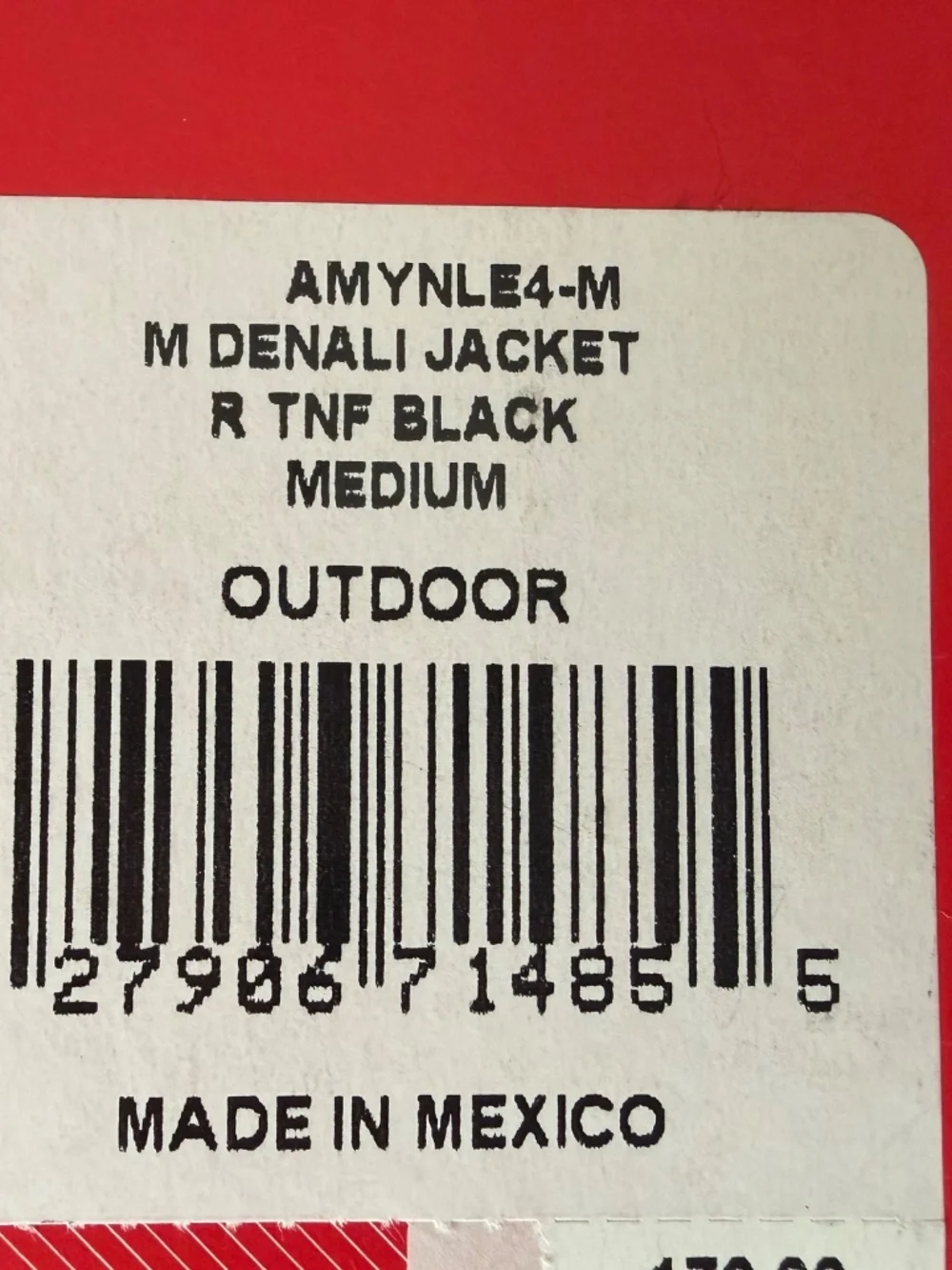 Men’s North Face Denali Jacket Medium Black NWT New!